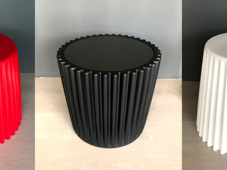 Tavolo in plastica rotondo Tavolino-sgabello bonaldo Bonaldo a prezzo scontato