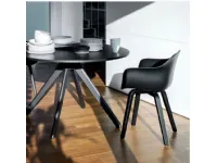 Tavolo Magis tondo bianco in plastica, scontato 66%. Max 75cm.