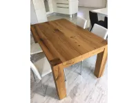 Tavolo in Rovere Vecchio L 160 x 95 cm allungabile sino a 260 cm