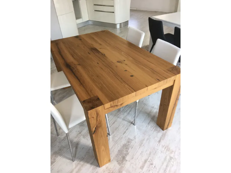 Tavolo in Rovere Vecchio L 160 x 95 cm allungabile sino a 260 cm