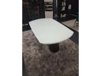 Tavolo in vetro ovale Kimono Bontempi a prezzo scontato
