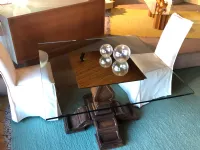 Tavolo in vetro quadrato Firenze Artigianale a prezzo scontato
