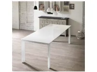 Tavolo in vetro rettangolare Account Stones in Offerta Outlet