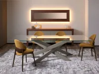Tavolo rettangolare Connor outlet Diotti.com scontato del 62%