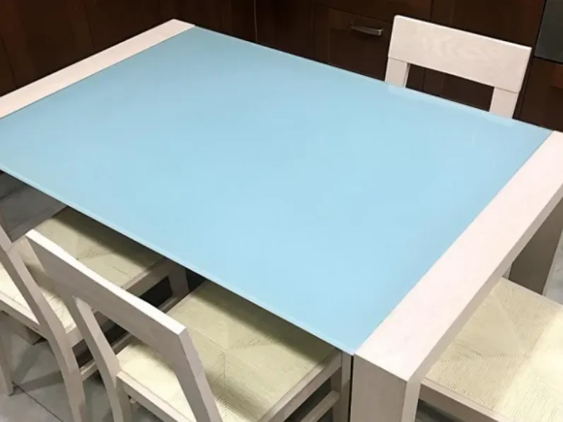 Tavolo Tavolo mod open  Scavolini in vetro Rettangolare allungabile scontato 54%