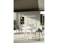 Tavolo in vetro rotondo Brooklyn rotondo Ingenia a prezzo ribassato