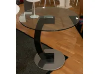 Tavolo in vetro rotondo Kirk Cattelan in offerta outlet