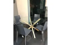 Tavolo in vetro rotondo Produzione propria Artigianale a prezzo scontato