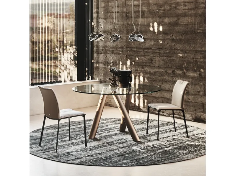Tavolo Ray Cattelan: design italiano, vetro fisso. Una scelta di stile!