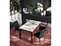 Tavolo in laminato rettangolare Infinity Scavolini in offerta outlet