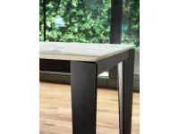Tavolo in laminato rettangolare Infinity Scavolini in offerta outlet