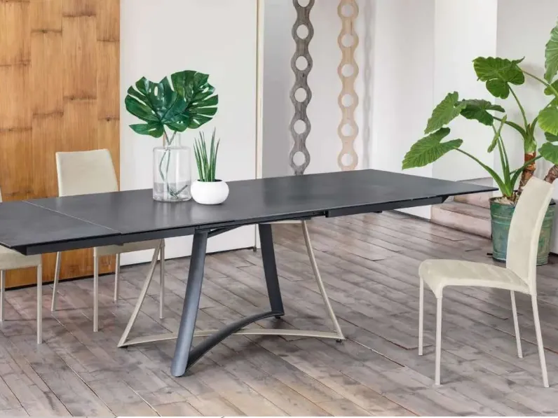 Tavolo in laminato rettangolare Big bang legno Ingenia in offerta outlet