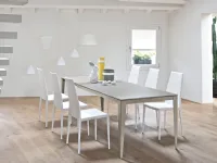 Tavolo rettangolare in vetro Dom * di Ingenia in Offerta Outlet