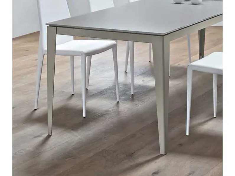 Tavolo in vetro rettangolare Dom * Ingenia in offerta outlet