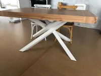 Tavolo rettangolare in laminato Intreccio laminam di Artigianale in Offerta Outlet