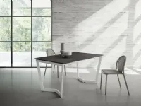 Tavolo in laminato rettangolare Jacopo La primavera in offerta outlet