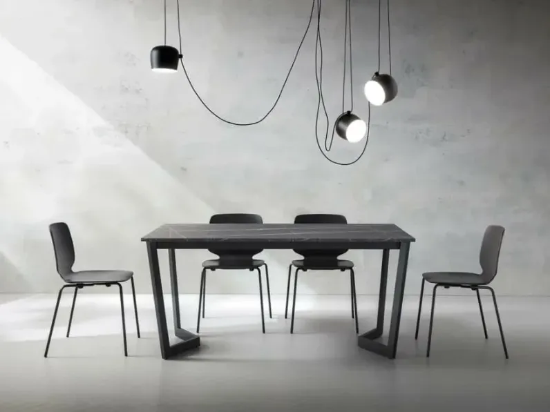 Tavolo in laminato rettangolare Jacopo La primavera in offerta outlet