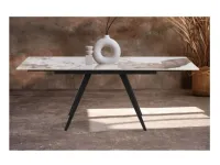 Tavolo Janet Collezione esclusiva in ceramica Rettangolare allungabile scontato 30%