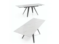 Tavolo Janet Collezione esclusiva in ceramica Rettangolare allungabile scontato 30%