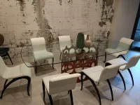 Tavolo in altri materiali ellittico Jean Porada a prezzo ribassato