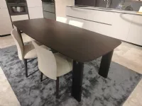 Tavolo in legno rettangolare Jiku Lema in offerta outlet