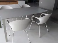 Tavolo in altri materiali rettangolare Thin-k 170 x 90 - elefhantino Kristalia in offerta outlet