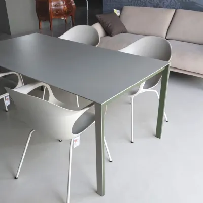 Tavolo in altri materiali rettangolare Thin-k 170 x 90 - elefhantino Kristalia in offerta outlet