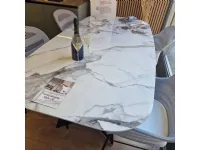 Tavolo Gres La seggiola in ceramica Fisso scontato 32%