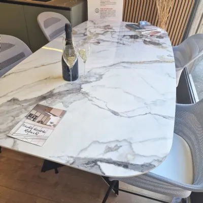 Tavolo Gres La seggiola in ceramica Fisso scontato 32%