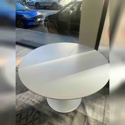 Tavolo Island white La seggiola in laminato Allungabile scontato 55%