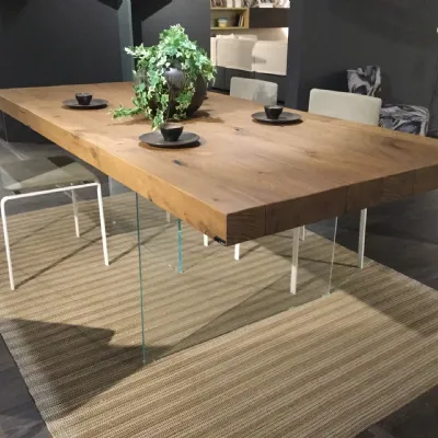Tavolo Air Lago in legno Fisso scontato 40%
