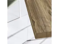 Tavolo in legno rettangolare Air wildwood 250x100 Lago in offerta outlet