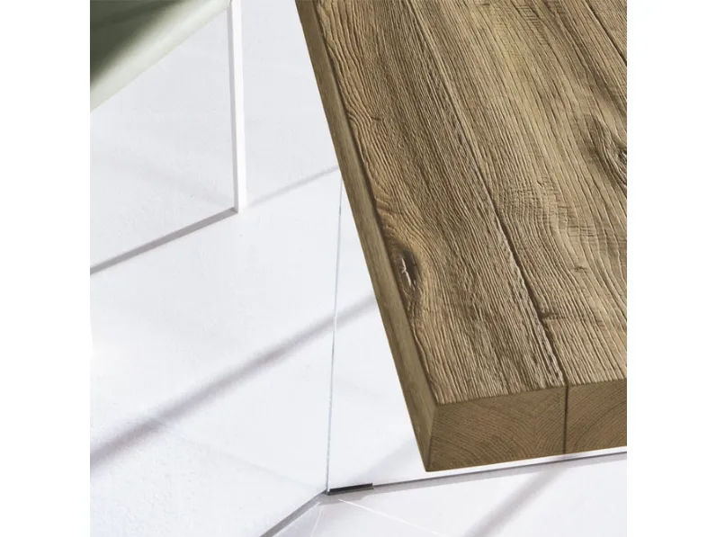 Tavolo in legno rettangolare Air wildwood 250x100 Lago a prezzo scontato