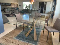 Tavolo in altri materiali rettangolare Lancer Cattelan italia in offerta outlet