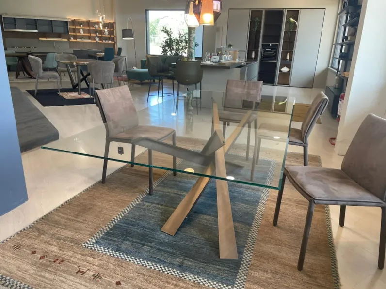 Tavolo in altri materiali rettangolare Lancer Cattelan italia in offerta outlet