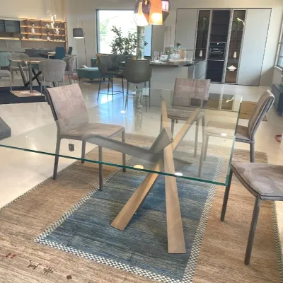 Tavolo in altri materiali rettangolare Lancer Cattelan italia in offerta outlet