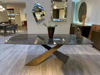 Tavolo in offerta outlet modello Living di Riflessi 