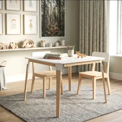 Tavolo in legno e resina quadrato Tavolo steelwood 90x90 in hpl bianco magis Magis in offerta outlet