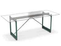 Tavolo rettangolare in vetro Tavolo brut table 260x85 vetro magis di Magis in Offerta Outlet