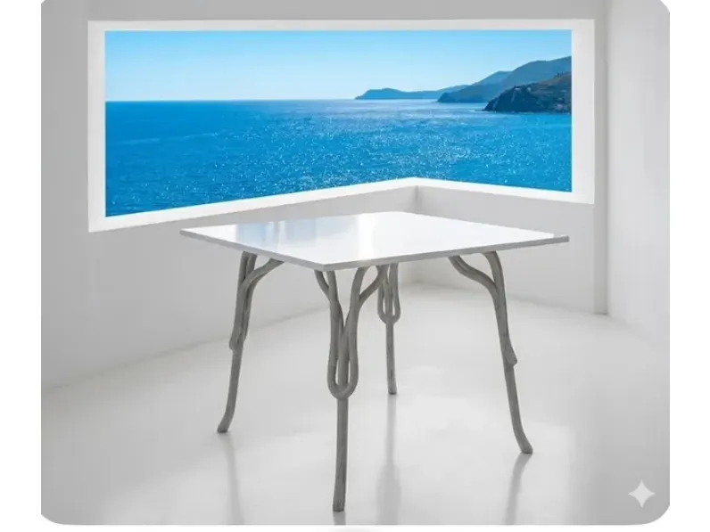 Tavolo quadrato Tavolo vigna 90x90 magis Magis scontato del 70%