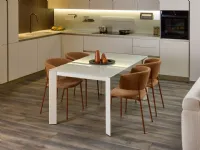 Tavolo Main outlet Diotti.com in vetro Rettangolare allungabile scontato 46%