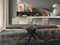 Tavolo Manhattan Scavolini in laminato Rettangolare allungabile scontato 30%