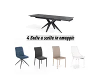 Tavolo Match 2 Stones in ceramica Allungabile scontato 57%