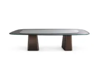 Tavolo ovale in legno Mayfair di Molteni & c in Offerta Outlet 