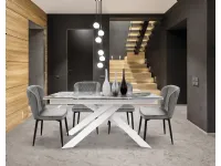 Tavolo Tavolo  allungabile ceramica  luxury  Md work in ceramica Allungabile scontato 45%