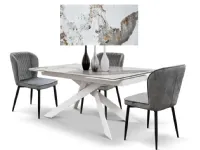 Tavolo Tavolo  allungabile ceramica  luxury  Md work in ceramica Allungabile scontato 45%