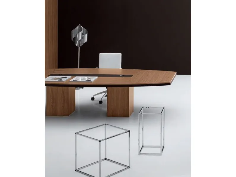 Tavolo Md work Tavolo da riunione con passacavi PREZZI OUTLET -35%