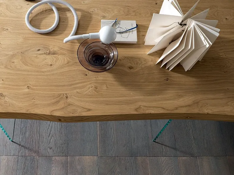 Tavolo rovere modello italia  spessore 6.5 Md work in OFFERTA OUTLET -50%