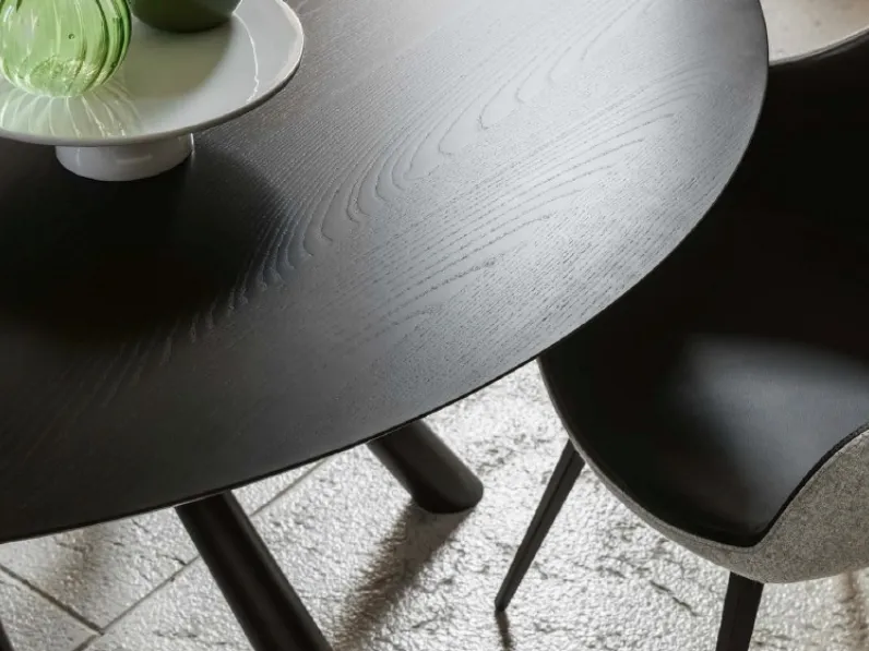 Tavolo in legno rotondo Villa varda Md work in offerta outlet