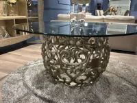Tavolo in vetro rotondo Medea Giusti portos in offerta outlet